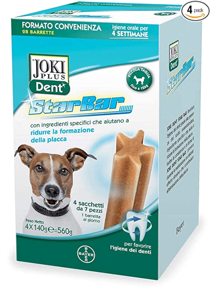 Megapack Joki Star Bar taglia piccola - Scatola  da 4 sacchetti  x 140 gr  560 g