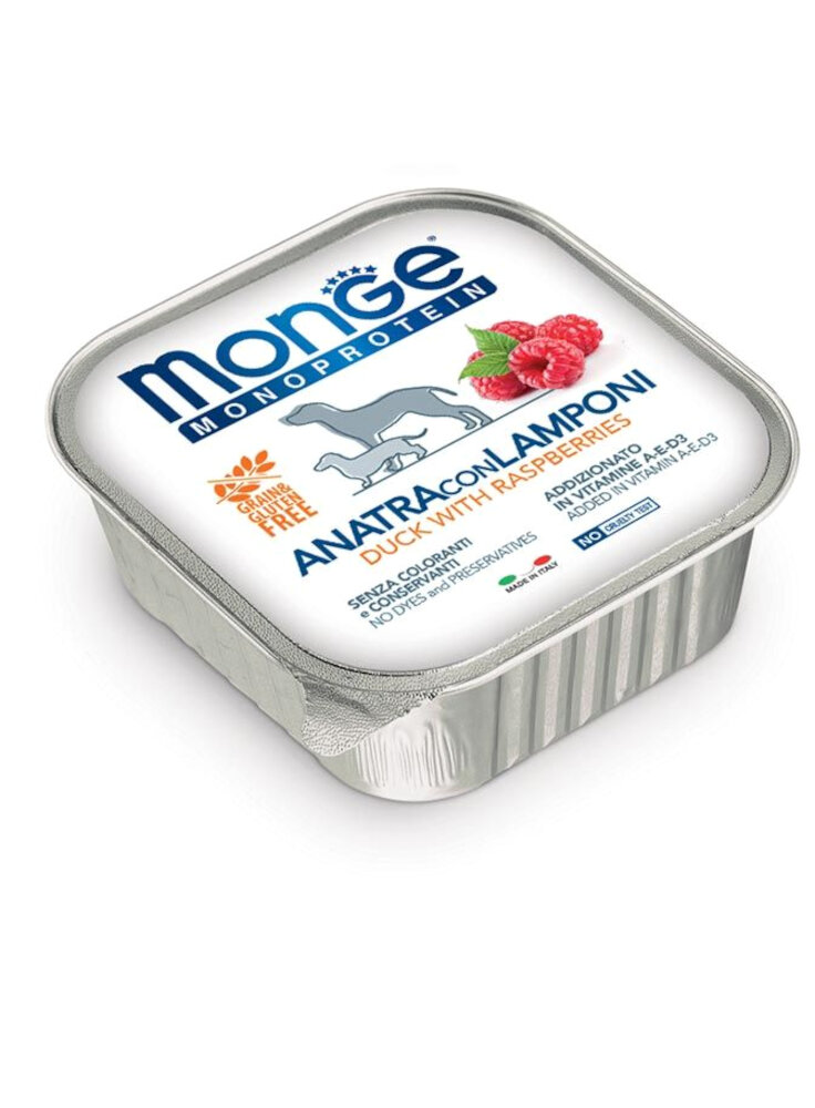 monge-fruit-anatra-con-lamponi-monoproteico-150g-vaschetta-cane