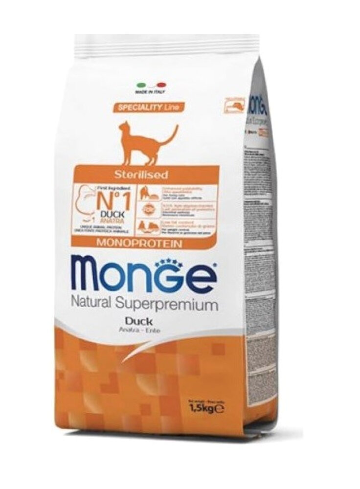 Monge LIGHT SPECIALITY Monoprotein Tacchino 1,5kg - gatto