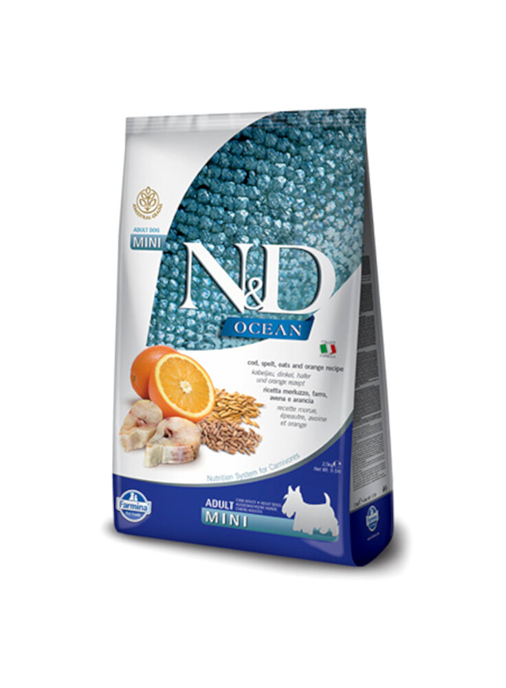 n-d-fblu-ocean-canine-merluzzo-farro-avena-arancia-adult-mini-800g