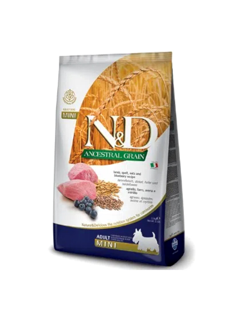N&D FO Ancestral Canine - Grano & Agnello & Mirtillo Adult Mini