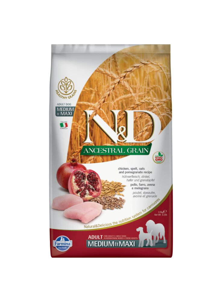 n-d-fo-ancestral-canine-grano-pollo-melograno-adult-medium-maxi-2-5kg