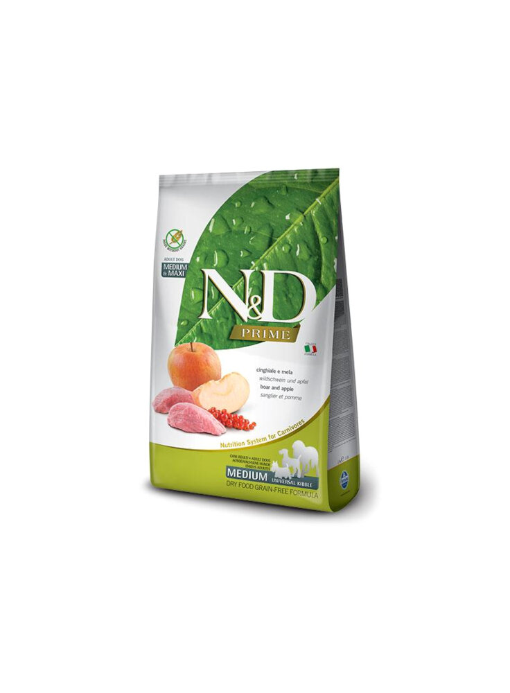 n-d-fv-prime-grain-free-canine-cinghiale-mela-adult-medium-maxi-2-5kg
