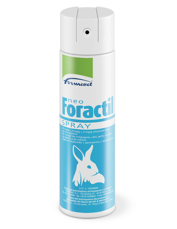 NEO FORACTIL SPRAY CONIGLI SOP 250 ml 