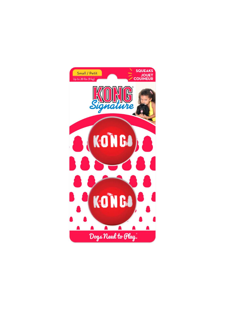 KONG Palla Signature Small 2pz - 5 cm