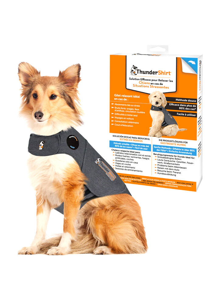 THUNDERSHIRT DOG GREY M EU CEVA SALUTE ANIMALE SPA €34.90