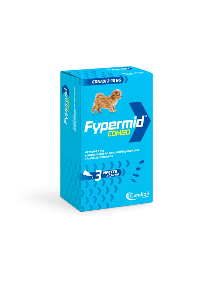 Fypermid Combo 3 Pipette monodose cani taglia piccola (2-10 Kg)