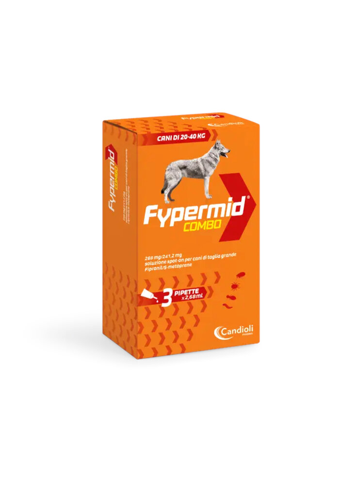 Fypermid Combo 3 Pipette monodose cani taglia grande (20-40 Kg)