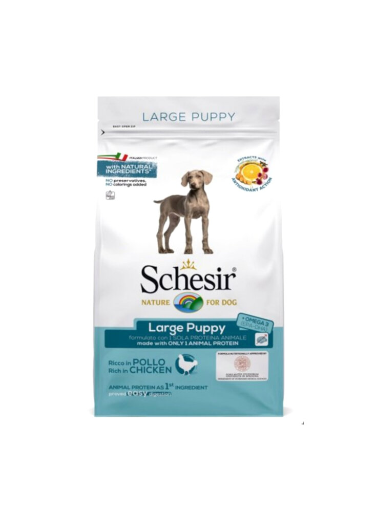 COD.2056300 SCHESIR DRY DOG LARGE PUPPY 12Kg