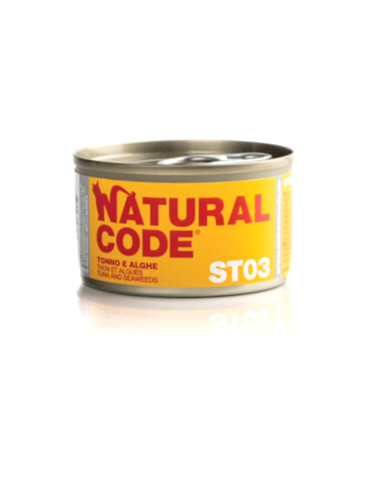 CODE STERIL 03 TONNO E ALGHE Lattina 85g - CAT