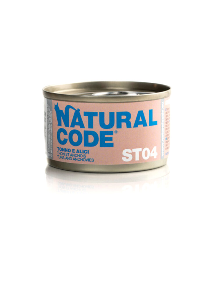 CODE STERIL 04 TONNO E ALICI Lattina 85g - CAT