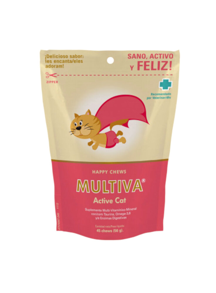 MULTIVA Active Cat 45 Chews - in esaurim.