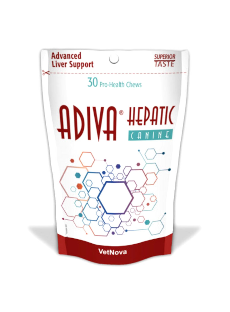 ADIVA Hepatic Canine 30 Chews - in esaurim.
