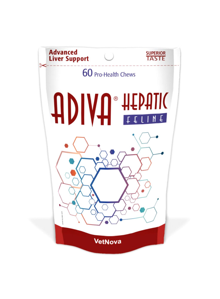 ADIVA Hepatic Feline 60 Chews - in esaurim.