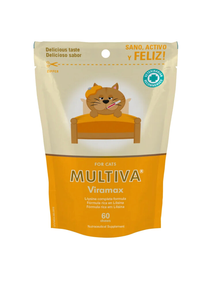 MULTIVA Viramax 60 Chews - cats