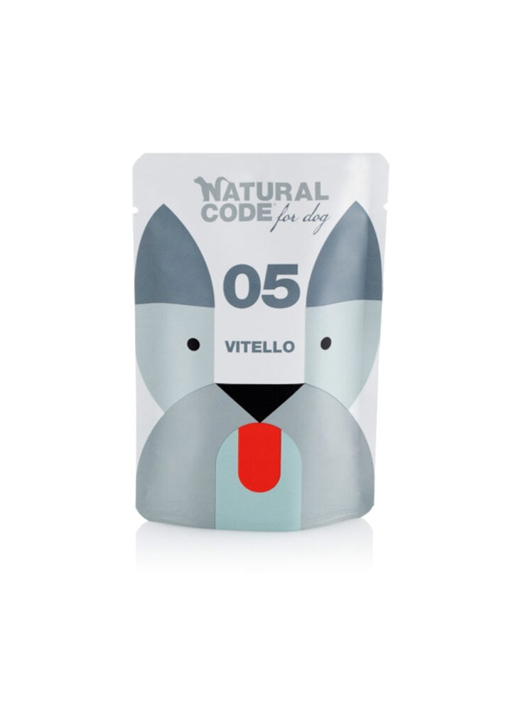 CODE 05 VITELLO busta 100g - DOG - NEW PACK
