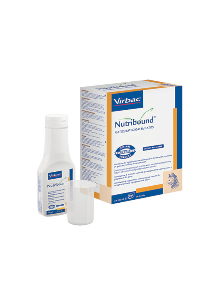 NUTRIBOUND GATTO x 3 flac. da 150 ml