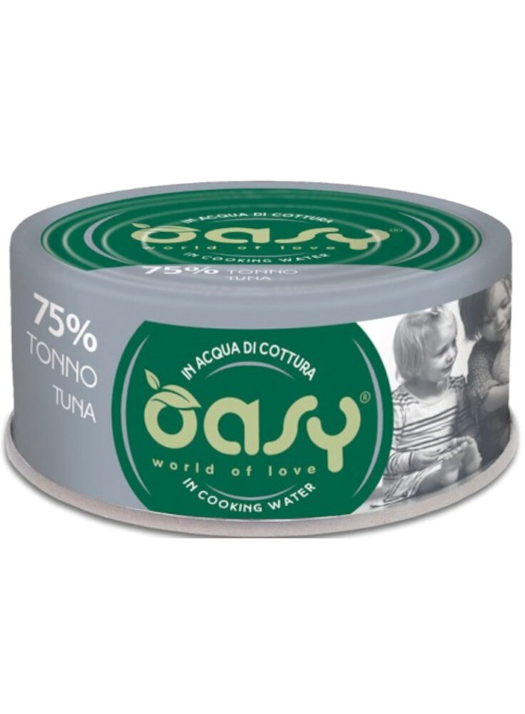 Oasy Wet Cat MORE LOVE - TONNO Lattina 70 gr