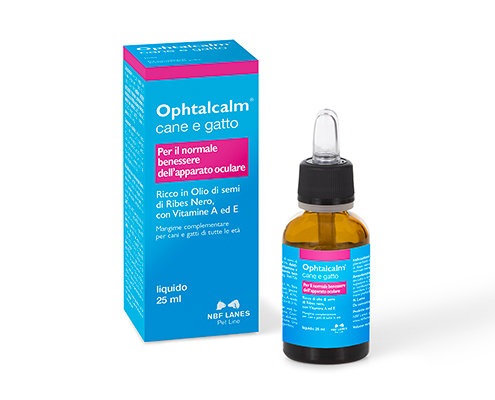 Ophtalcalm gocce 25ml - cane e gatto