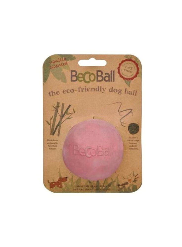 Palla naturale BecoBall ExtraLarge 8,5cm Rosa