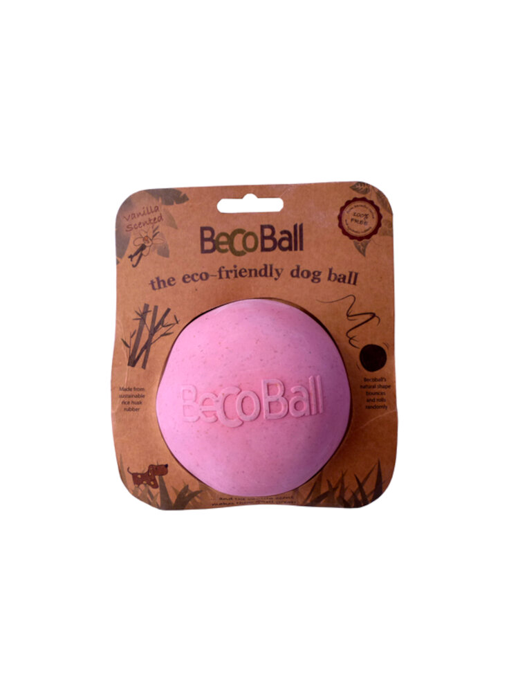 Palla naturale BecoBall Medium 6,5cm Rosa