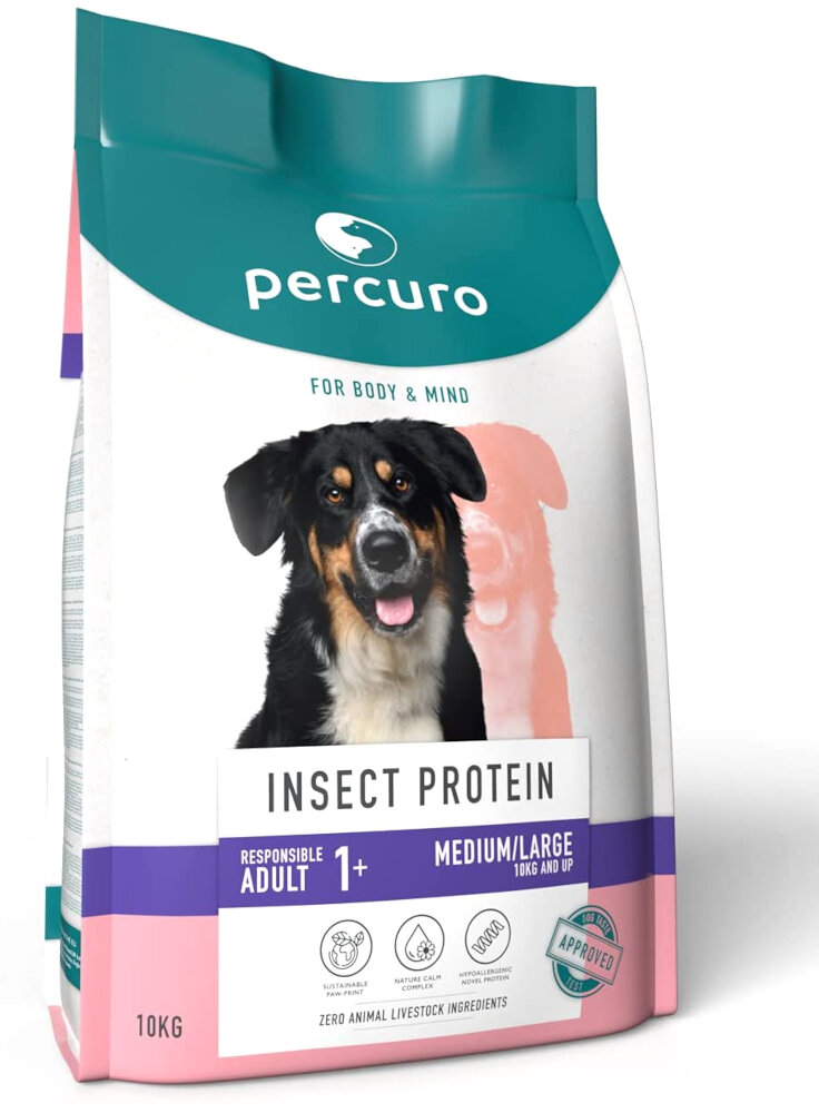 Percuro Adult Medium/Large Breed Dog 2Kg Insect Protein