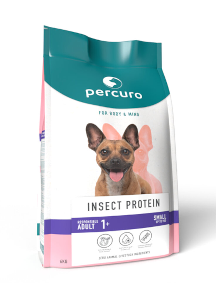 Percuro Adult Small Breed Dog 2Kg Insect Protein