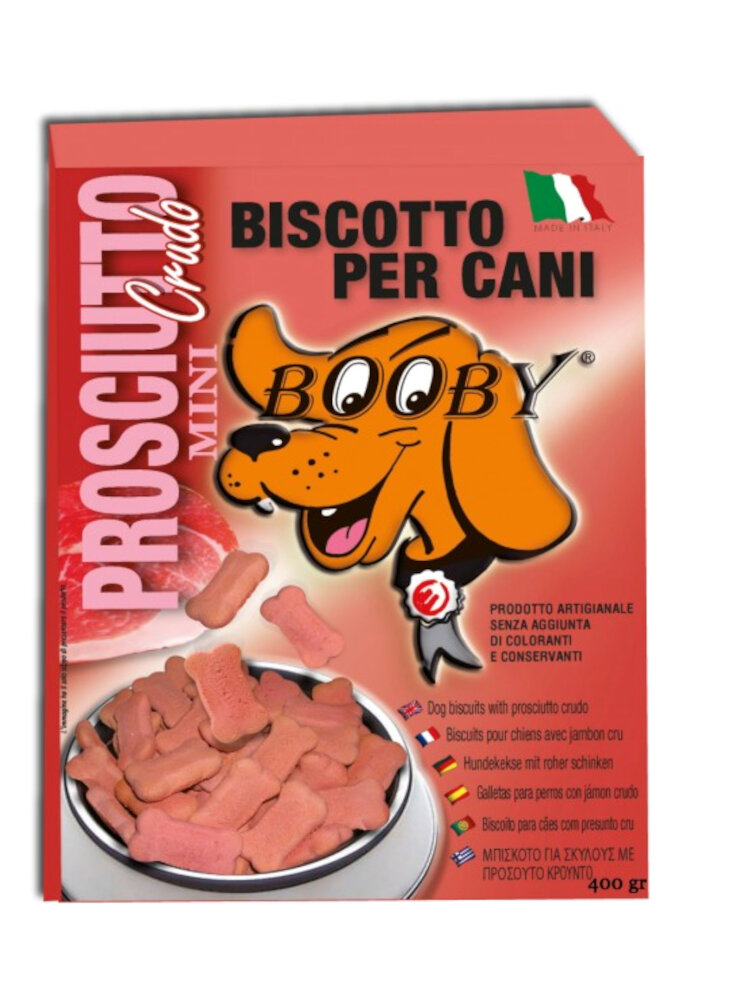 PRALINE BOOBY CON PROSCIUTTO 100 G