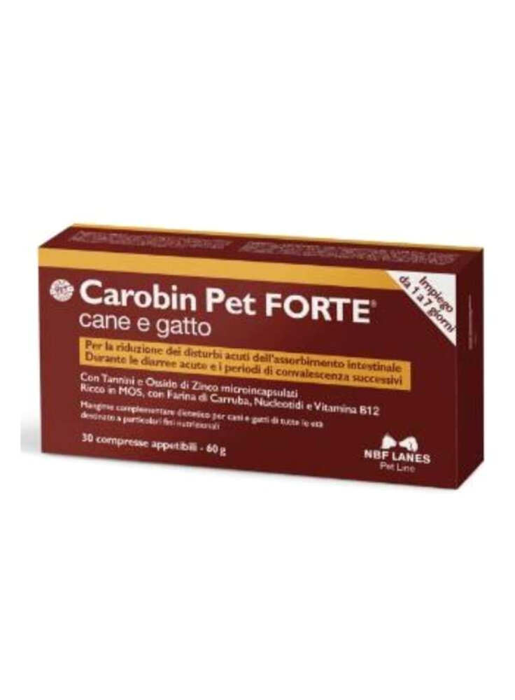 CAROBIN PET FORTE 30cpr