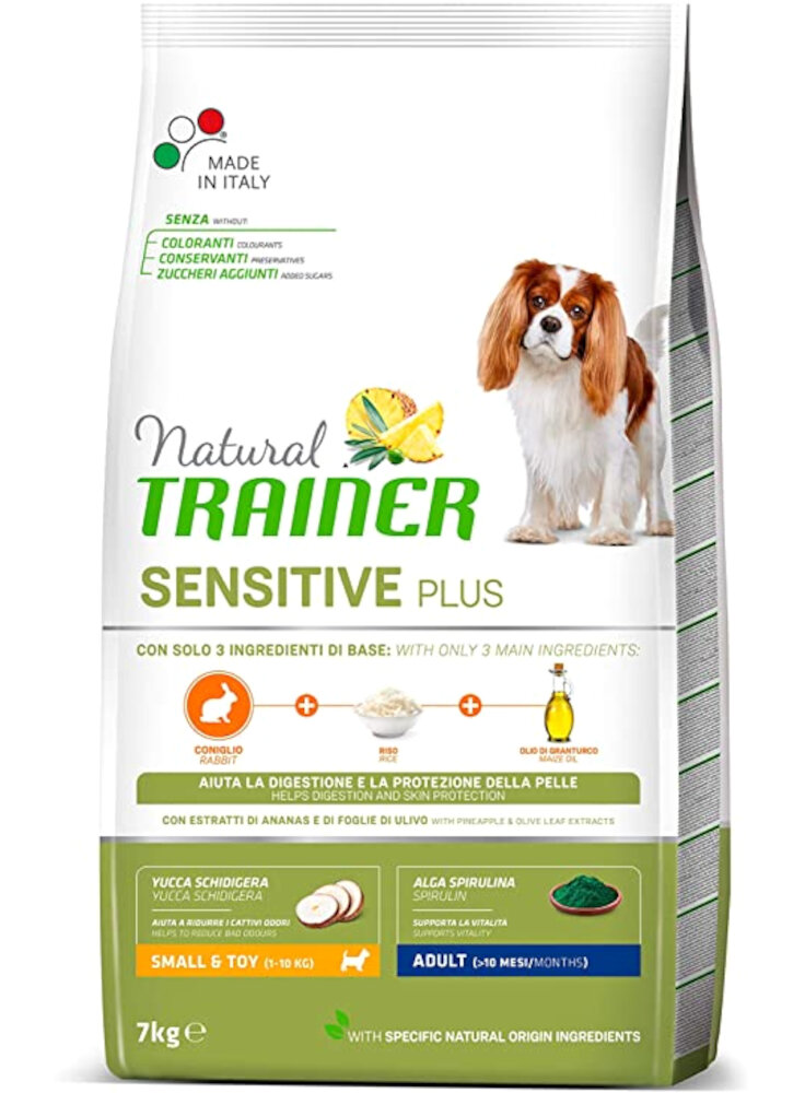 PROMO card - TRAINER NATURAL DOG S&T 2Kg Coniglio SENSITIVE PLUS