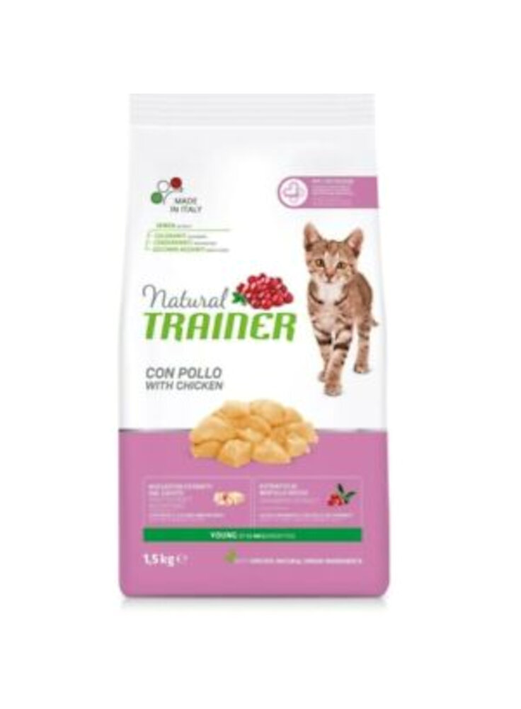 PROMO - TRAINER Natural CAT YOUNG 1,5Kg Pollo