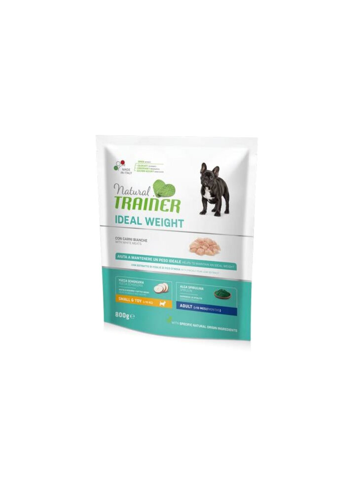 PROMO - TRAINER Natural DOG S&T 800g Carni Bianche WEIGHT CARE