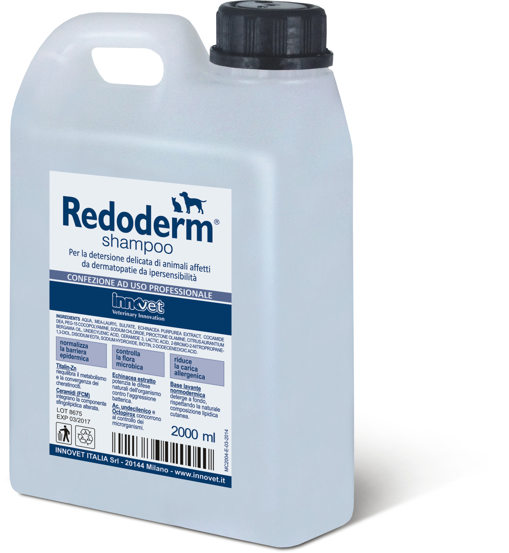 REDODERM SHAMPOO 2000ml