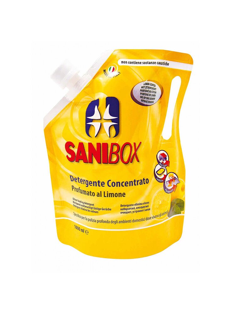 Detergente SANIBOX 1000 ML LIMONE