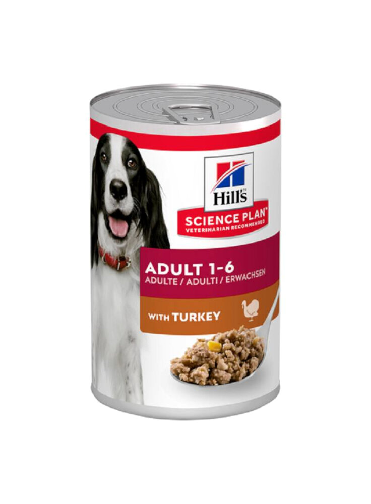 SP Canine Adult Turkey 370g lattina cs (607097)
