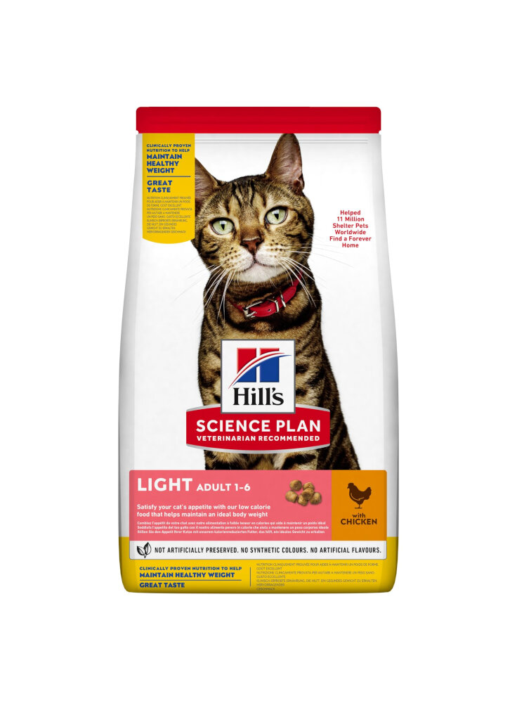 SP Feline Adult Light Chicken 7kg bg (604082)