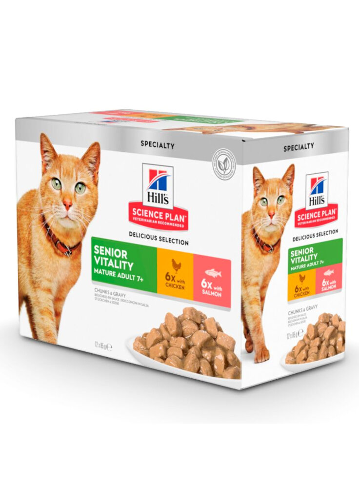 SP Feline MATURE Senior Vitality Multigusto 12x85g (605260 - 607620)