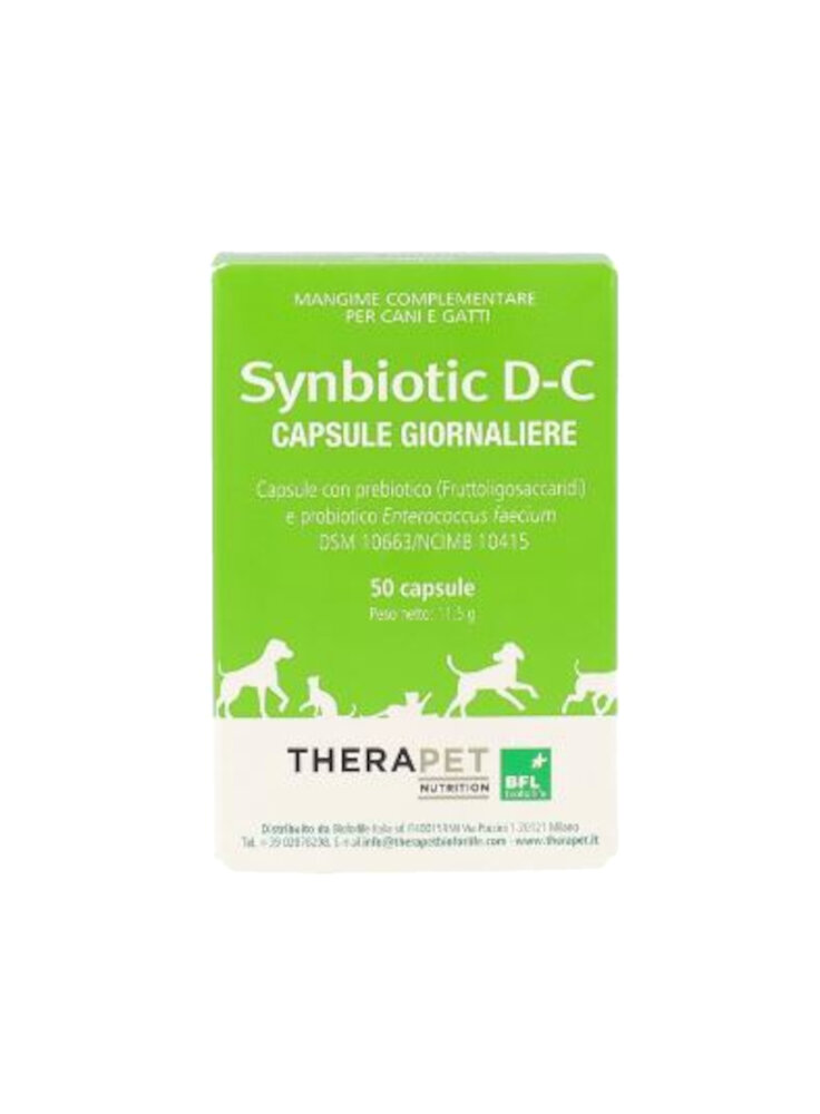 SYNBIOTIC DC THERAPET 50CPS - fermenti lattici - in esaurim.