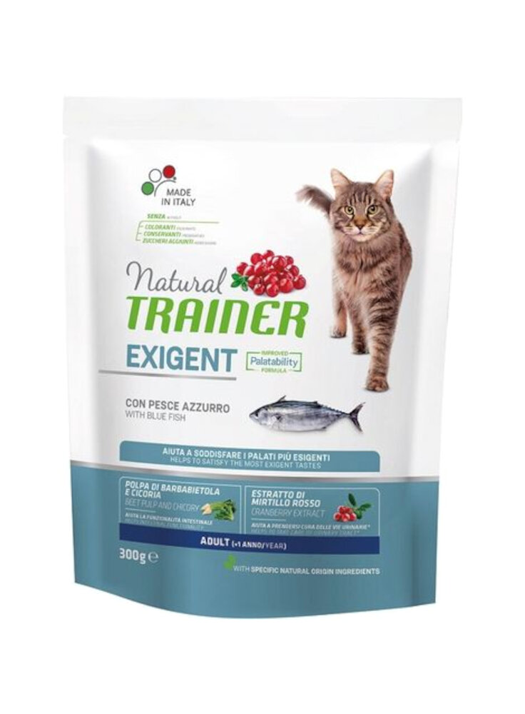 TRAINER Natural CAT 300g PESCE AZZURRO SP. EXIGENT