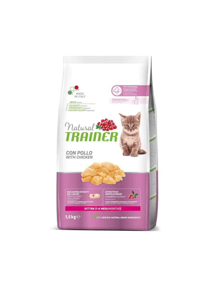 Trainer Natural Cat Kitten Pollo