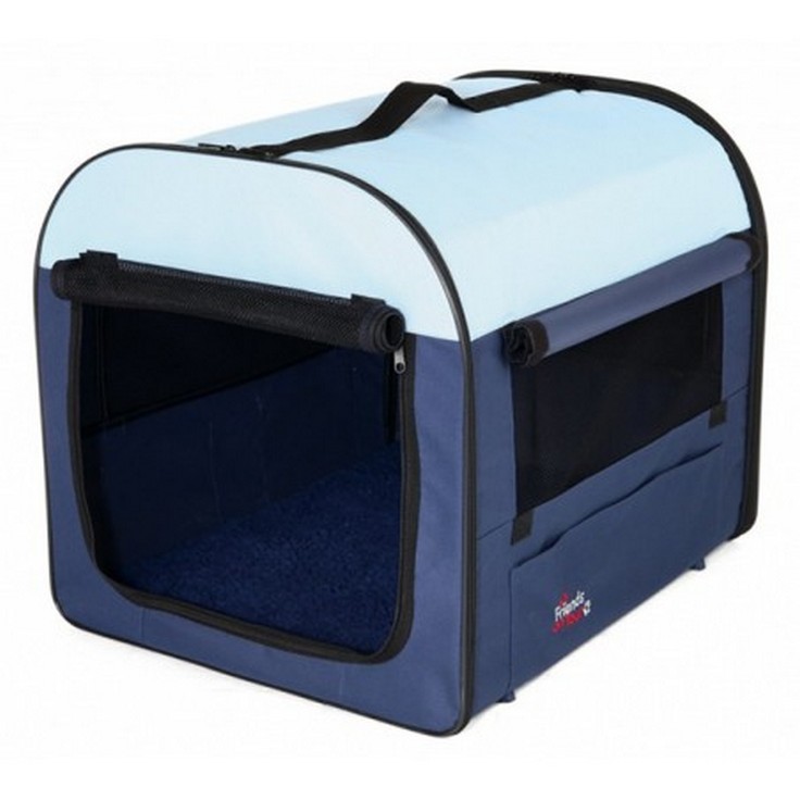 CASETTA MOBILE S:50x50x60cm BLU SCURO/AZZURRO