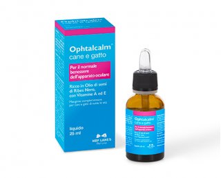 Ophtalcalm gocce 25ml - cane e gatto