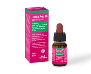 Ribes PET 80 gocce 25ml - cane e gatto