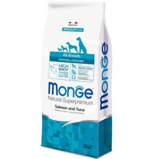 Monge Hypoalergenic Adult Speciality All Breeds Salmone e Tonno