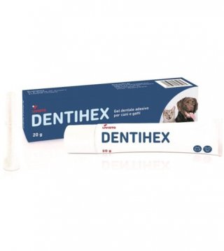 DENTIHEX GEL DENTALE ADESIVO CANI E GATTI