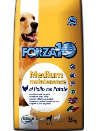 Forza 10 Medium Adult Maintenance Pollo e Patate 12,5Kg - cane - in esaurim.