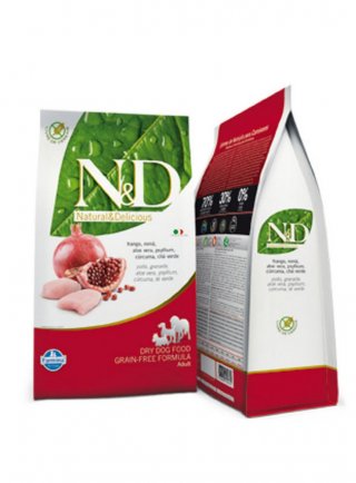N&D FV Prime Grain Free Canine - Pollo & Melograno Adult Medium/Maxi