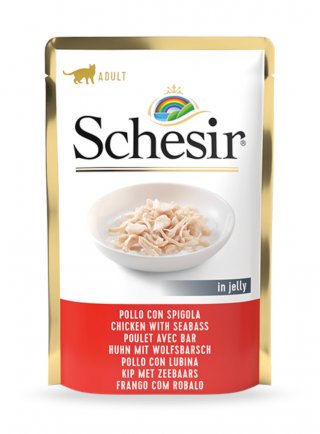 COD.1070106 SCHESIR CAT POLLO SPIGOLA 85g Busta - in esaurim.