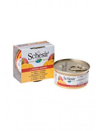 COD.1074082 SCHESIR CAT TONNO ALICETTE RISO NATURALE 85g