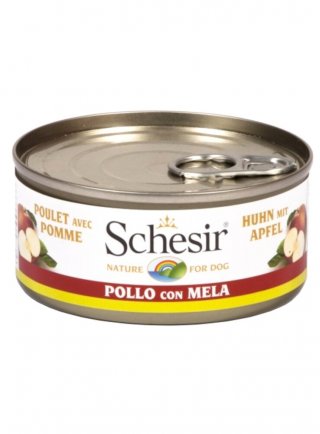 COD.1074372 SCHESIR DOG FRUIT FILETTI POLLO MELA 150g